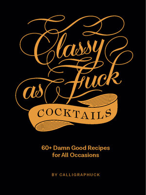 Classy as Fuck Cocktails - ebook